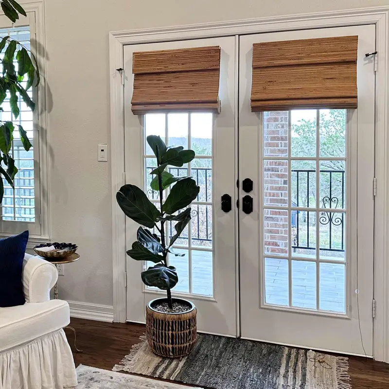 Bamboo blinds for doors in Dubai at affordable prices