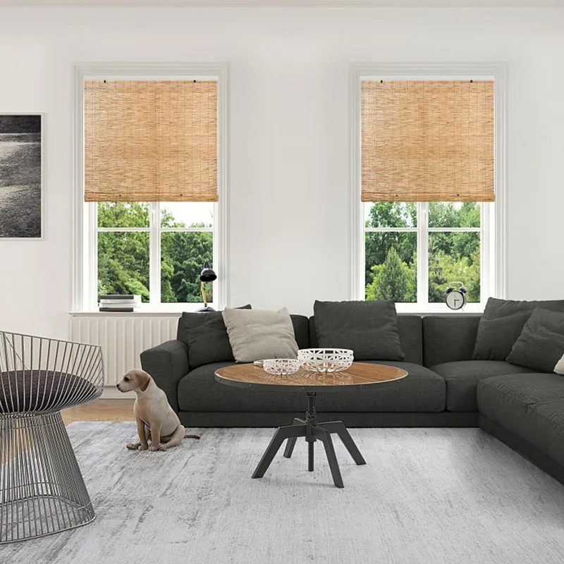 Buy bamboo blinds Dubai for living rooms in Dubai