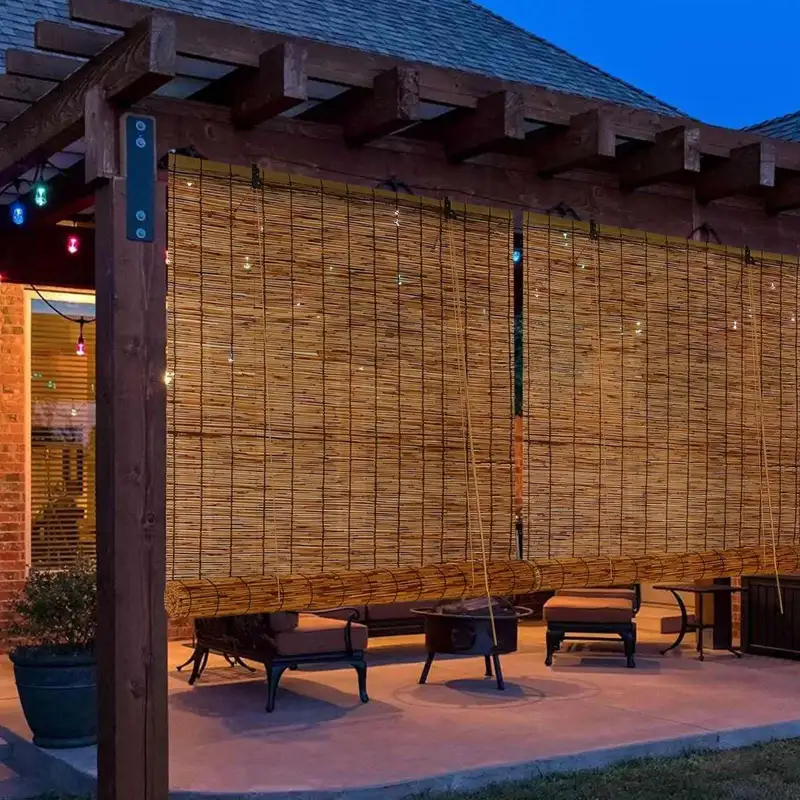 Shop outdoor bamboo blinds in Dubai