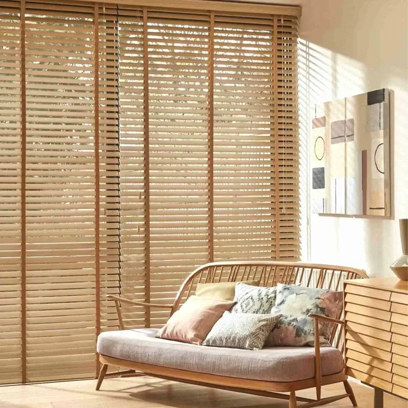 Vintage-wood-bamboo-blinds-for-a-Palm-Jumeirah-vil