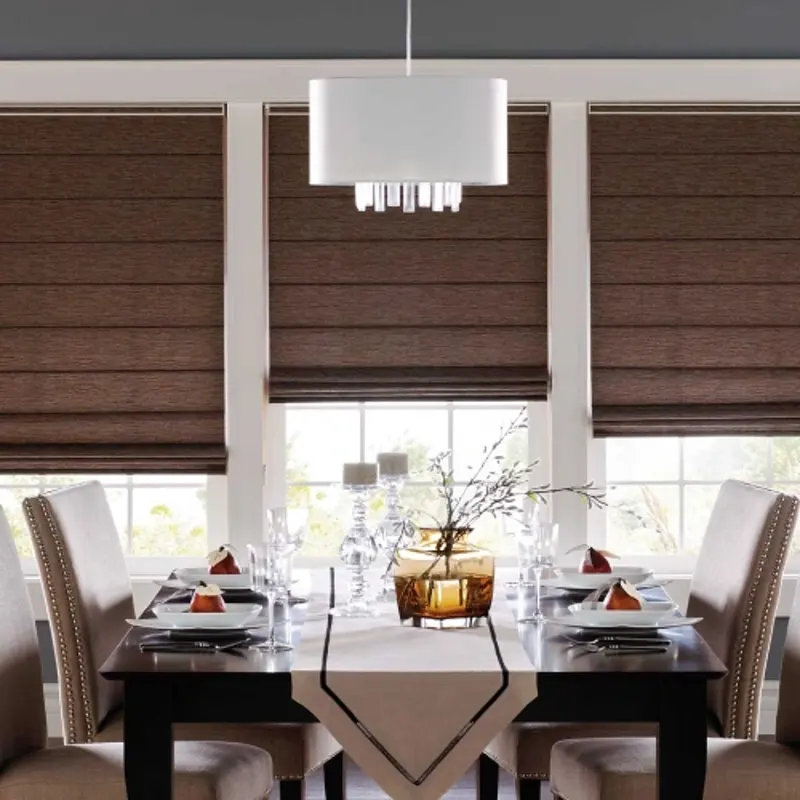 Get Custom Dining Roman Blinds In Dubai