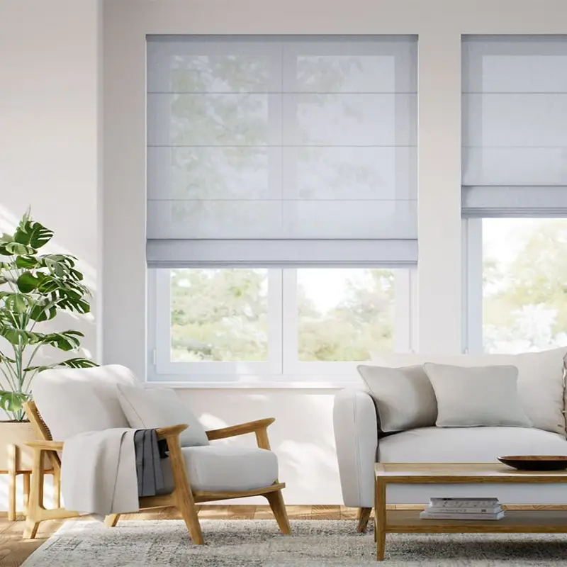 Shop Light Filtering Roman Blinds For Living Rooms In Dubai Marina