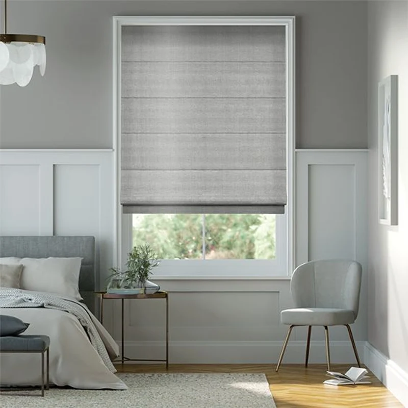 Shop Linen Roman Blinds For Bed Rooms in All Over The Dubai