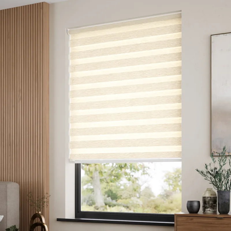 Almond Lift Premium Motorized Blinds For Office in Dubai