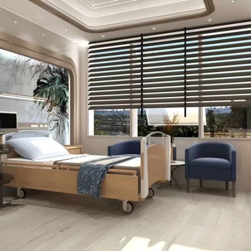Buy Luxury Motorized Zebra Blinds For Hospital in Dubai
