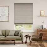Cavendish Warm Stone Roman Blinds Dubai