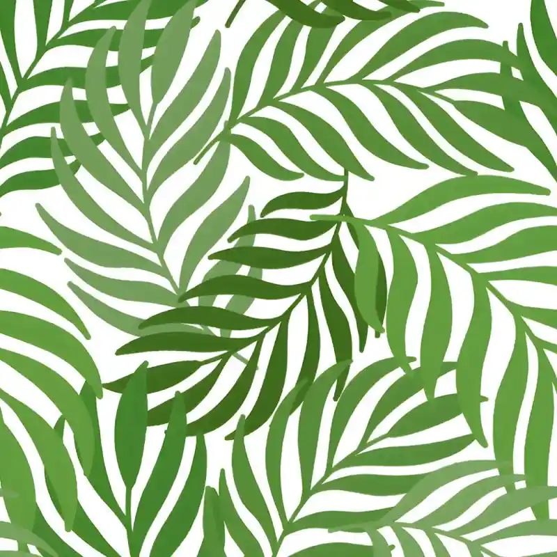 Green Botanical Printed Roman blinds Dubai