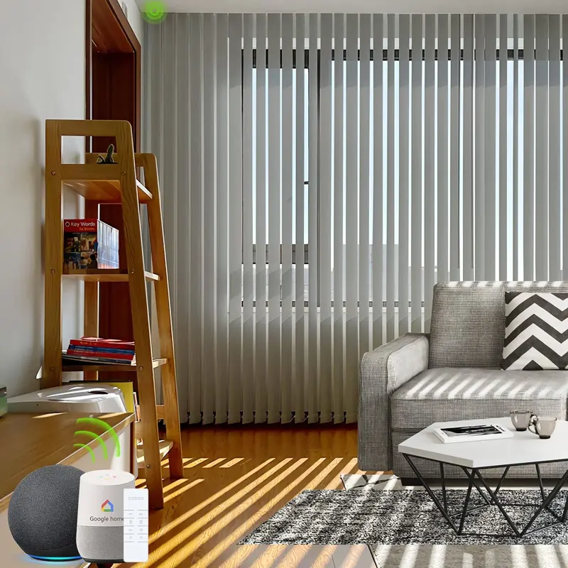 Motorized Vertical Blinds For Windows in Dubai