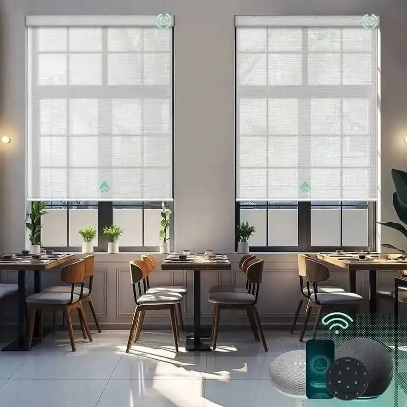 Shop Motorized Roller Shades For Home Office In All Over The Dubai