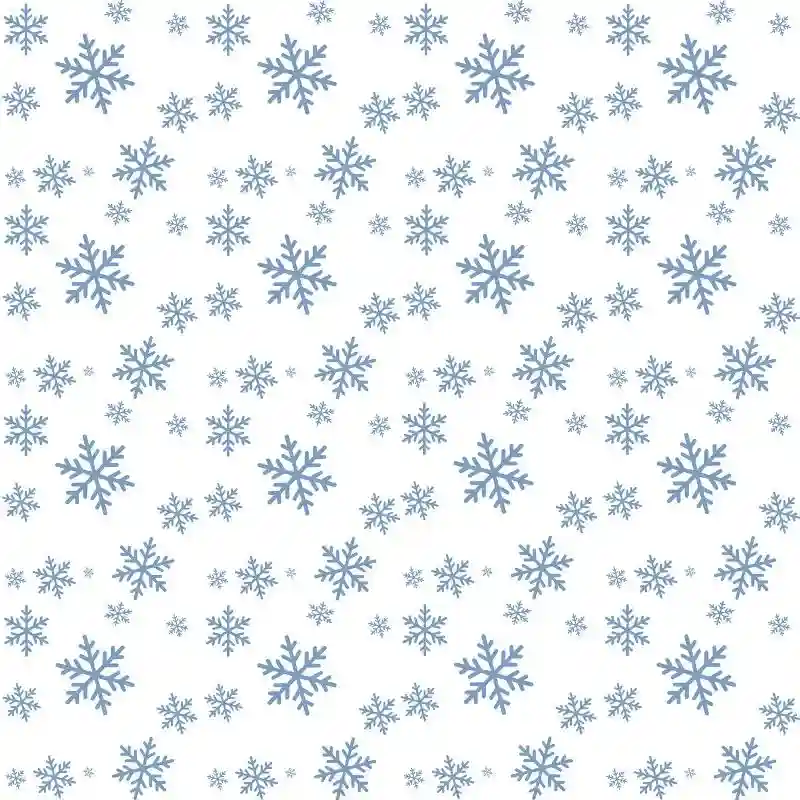 Snowflake Pattern Roman Shades