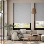 Austin Blackout Zinc Roller Blinds Dubai