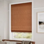 Cavendish Cinnamon And Cayenne Trimmed Roman Blinds Dubai