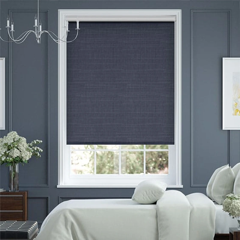Concordia Blackout Denim Roller Blinds Dubai