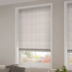 Ella Stripe Cappuccino Roman Blind
