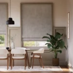 Hackney Velvet Clay Roman Blind