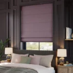 Lilith Mulberry Roman Blinds For Bedrooms in Dubai