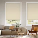 Sorrento Blackout Cornsilk Roller Blind