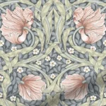 William Morris Pimpernel Blush Roman Blinds Dubai
