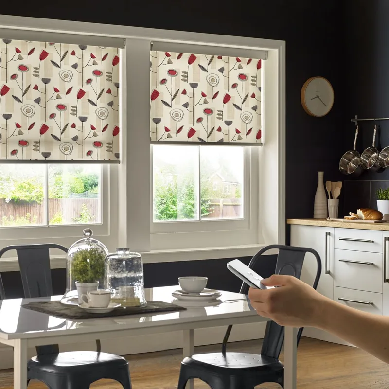 Buy Kitchen Motorized Roller Blinds Dubai