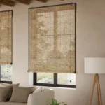 Cusco Maple & Coal Roll Up Blinds