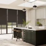 Eros Charcoal Double Roller Blinds Dubai