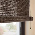 Maui Walnut & Acorn Roll Up Blind