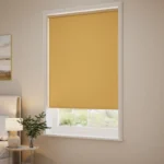 Selene Blackout Ochre Roller Blind