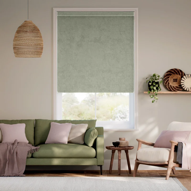 Soft Raise Choices Alva Sage Roller Blinds Dubai