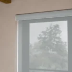 Soft Raise Oculus Modern Grey Roller Blind