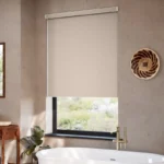 Soft Raise Titan Blackout Sandstone Roller Blind