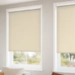 Sorrento Blackout Cornsilk Roller Blinds Dubai