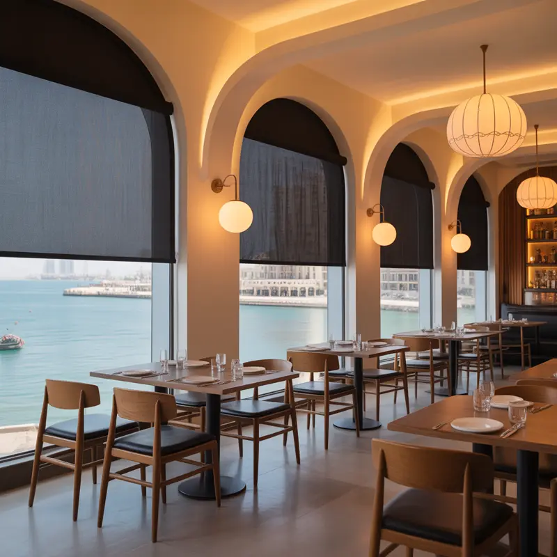 Buy Restaurants Roller Blinds Dubai & UAE