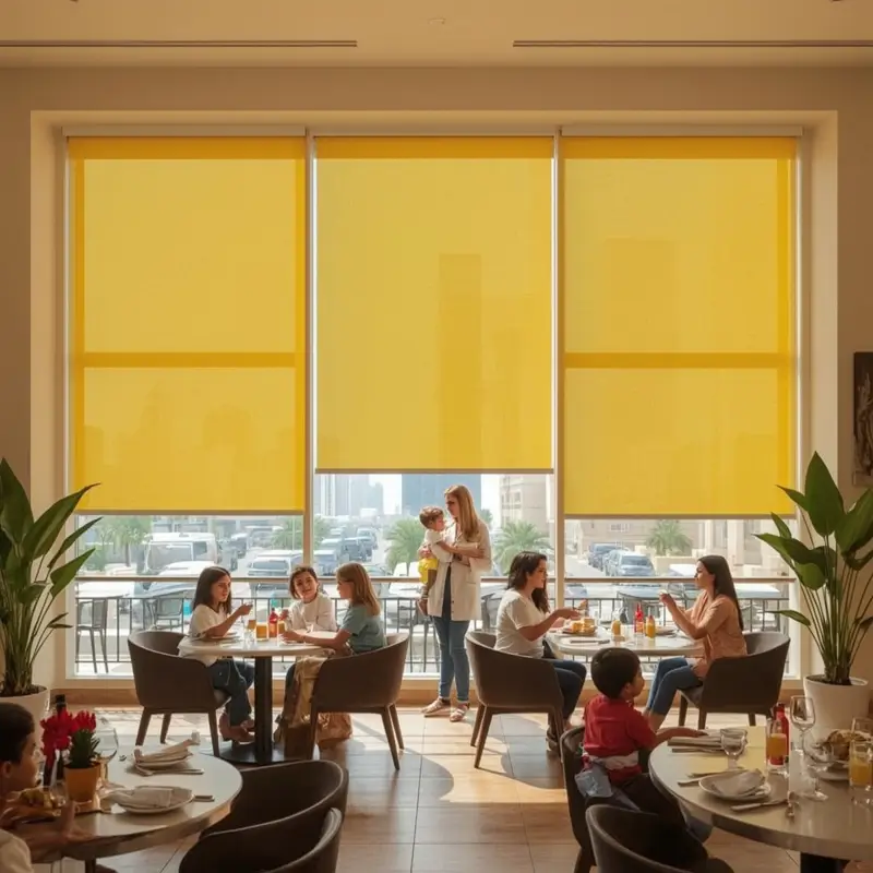 Buy Roller Blinds For Restaurant in All Over the Dubai