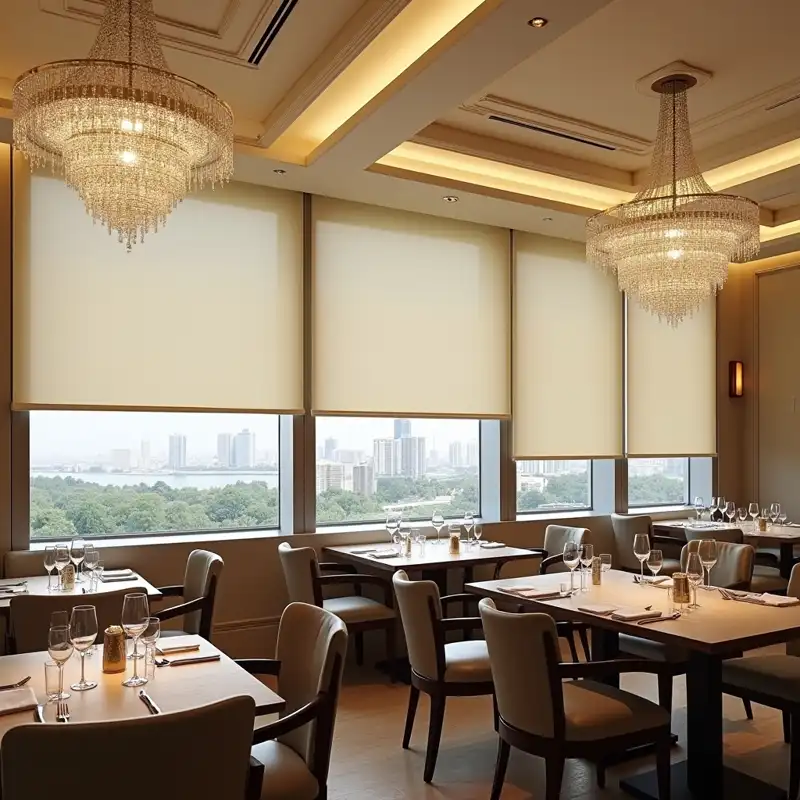 Get Modern Roller Blinds For Restaurants