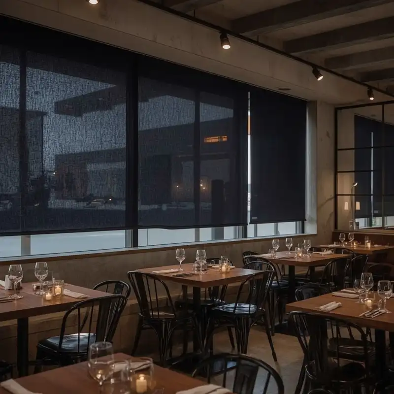 Get Premium Roller Blinds For Restaurant Dubai