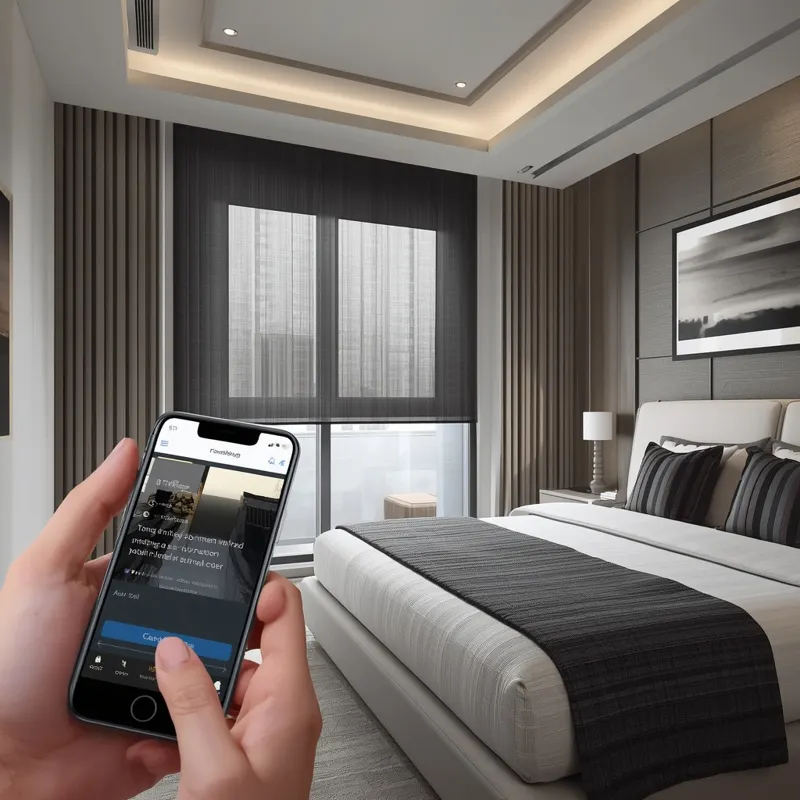 Motorized Roller Blinds For Bedroom