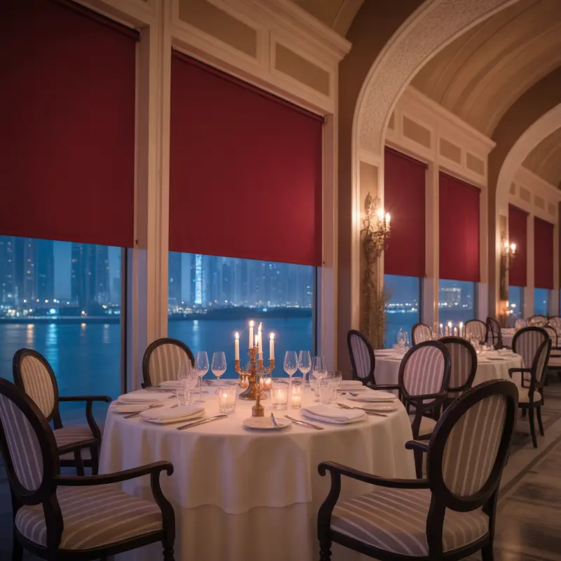 Restaurants Roller Blinds Dubai