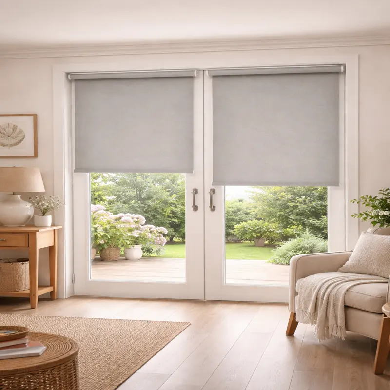 Roller blinds For French Doors in Dubai