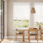 Buy Atlanta Icy White & Igloo Faux Wooden Blinds Dubai