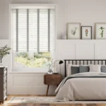 Buy Parchment & Smoke Faux Wooden Blind Dubai