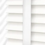 Atlanta Icy White & Igloo Faux Wood Blind