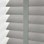 Atlanta Warm Grey & Tin Faux Wood Blinds Dubai