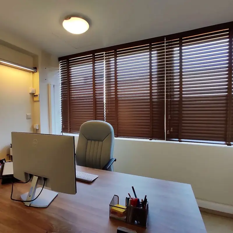 Buy Wooden Blinds For Office in Dubai