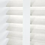 Chalk White Grain & Chalk Faux Wood Blinds Dubai