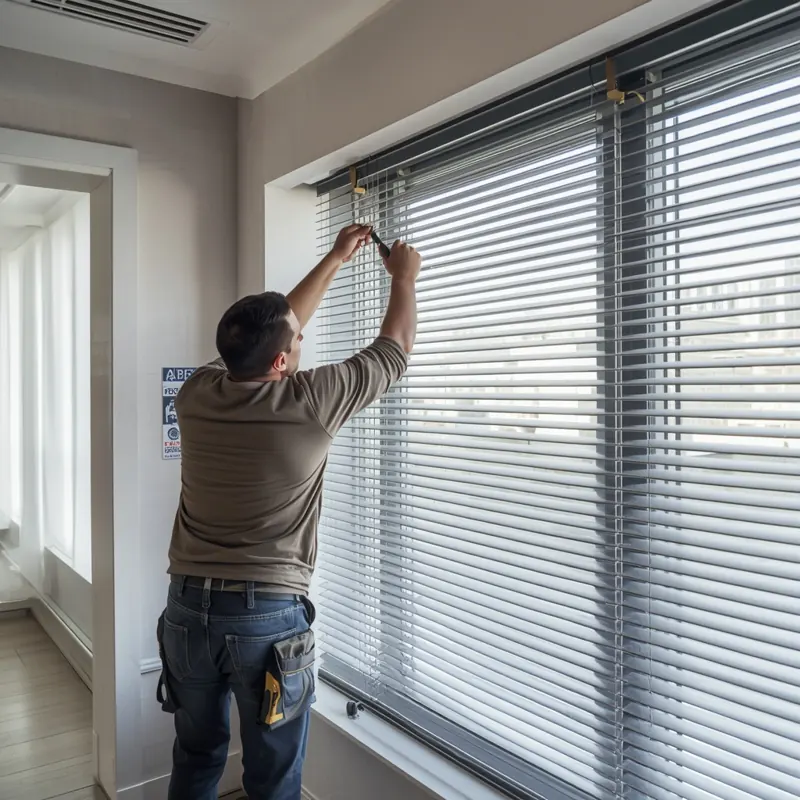 Fixing Bracket of Venetian Blinds In Dubai