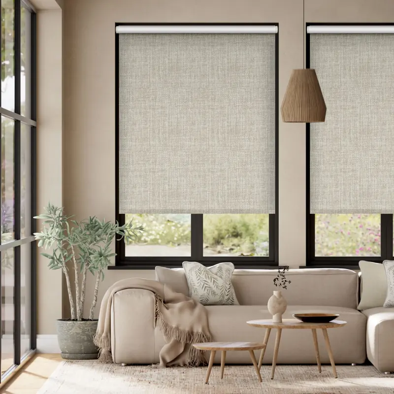 Get Moda Blackout Stone Grey Blinds Dubai