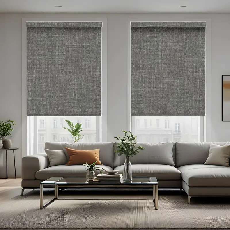 Modern Blackout Blinds For Living Rooms in Dubai