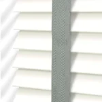 Parchment & Smoke Faux Wood Blinds Dubai