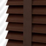 Rosewood & Chocolate Faux Wood Blinds in Dubai