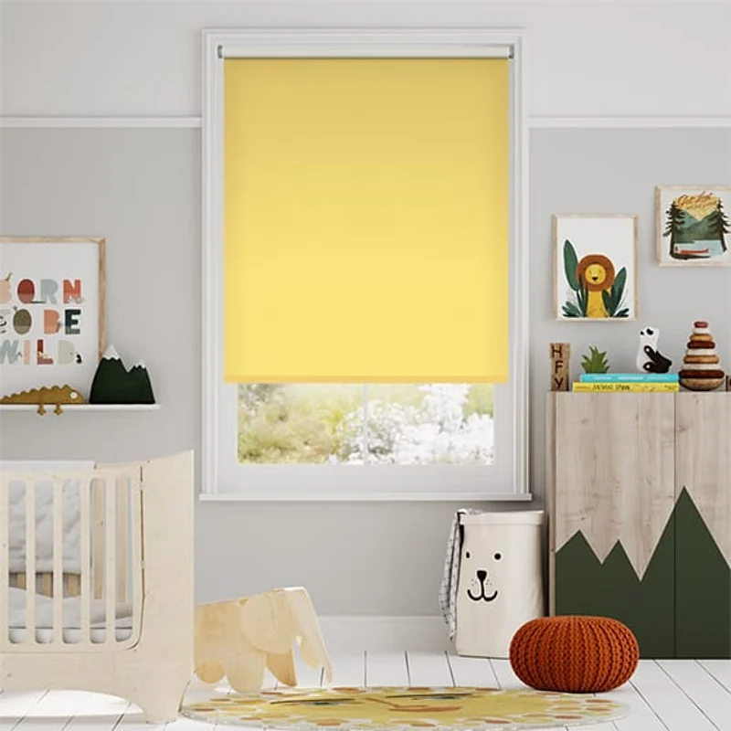 Sorrento Blackout Citrus Roller Blinds For Kids Room In Dubai
